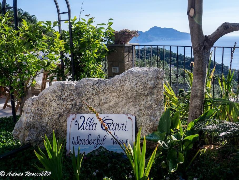 Villa Capri Wonderful View Massa Lubrense Exterior photo