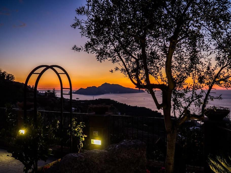 Villa Capri Wonderful View Massa Lubrense Exterior photo